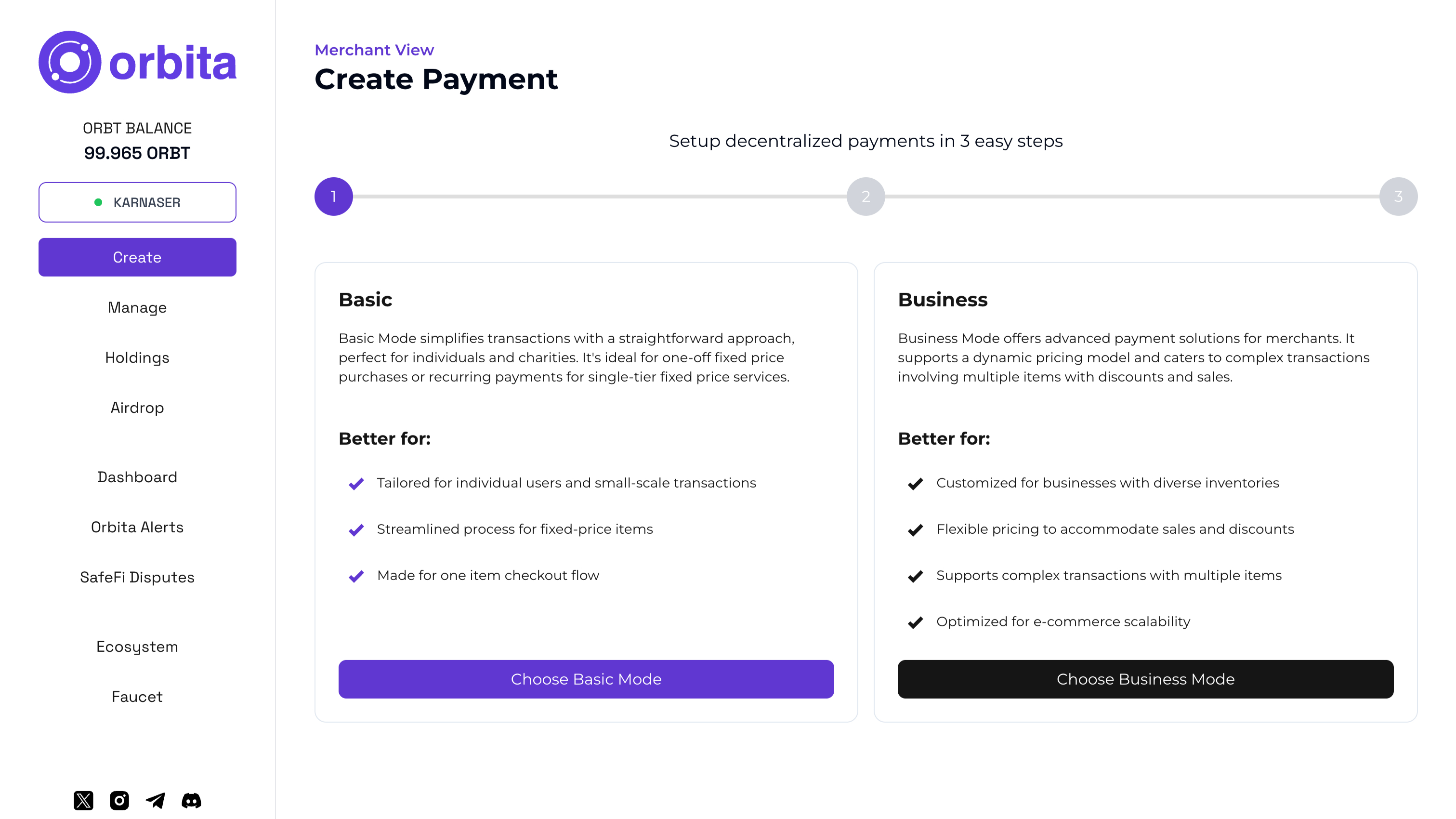 Orbita project preview